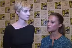 Elizabeth Debicki and Alicia Vikander