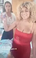 Bouncing those big tits