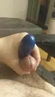 Frot cumming with my dildo