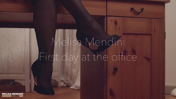 First Day At The Office - Melisa Mendini-Gold -08.26.2020