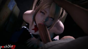 Marie Rose mouth-fuck