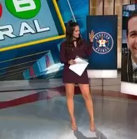 Lauren Shehadi showing off her sexy legs