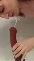 Deepthroating Chance Unflared messy!