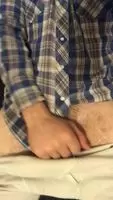 Flannel print hides it well ;)