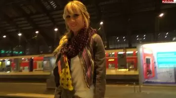 Pissing in the middle of the station