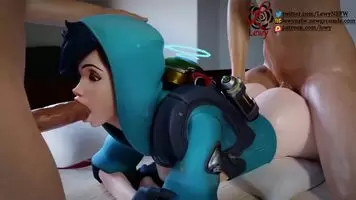 Tracer in a threesome