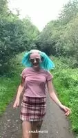 I get my tits out way too often when I go out in the woods 😅