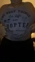 I enjoyed this titty drop. Sports bras are so tight. They need massaged after working out and a tight bra, any takers?