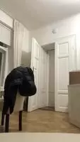 Walking around the house