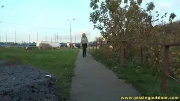 On The Path Near The Road