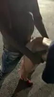 Bent Over & Pounded In The Neighborhood
