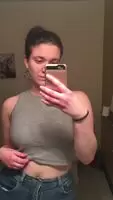 I take my shirt off just like everyone else, one titty at a time 😌