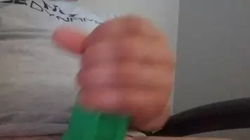 Posting again because imgur sucks. y ika sheath makes me cum hard. My fwb loves it when I fill her with it on.