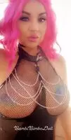 Pink wig & pasties