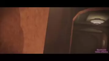 Elizabeth seduced by busty future self