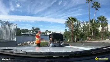 Joceyln Stone - Bang Roadside XXX - Jocelyn Stone Gets Stranded With A Broken Car and Fucks For Help