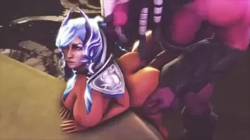 Satyr Fucks Luna