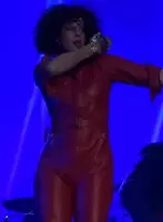 Sexy hot wife & gorgeous desirable MILF Régine Chassagne has a superb enormous juicy fat ass. Being able to simultaneously fit & take a large number of huge fat cocks, real deep inside of it. Letting perverted men experience the most amazing wild intense anal sex. Never wanting to pull out from her.