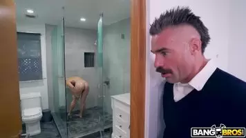 Fucking His Step Daughter and Her GF