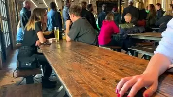 eeling parched, had to go to the Brewery..