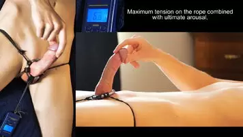 My cock in tension