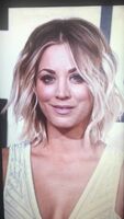 Kaley Cuoco makes me DRAIN MY BALLS DRY of every drop of cum for her pretty face!!!!