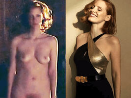 Jessica Chastain on and off