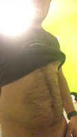 Enjoy my curvy cock and chesthair