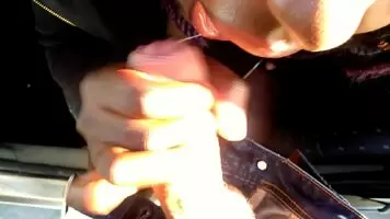Ella B sucking bwc in public parking lot