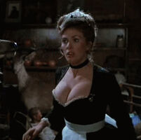 Colleen Camp as Yvette the Maid in CLUE
