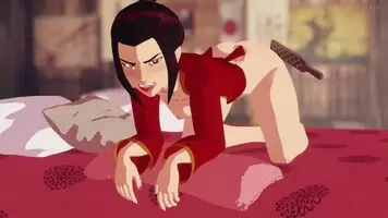 Azula getting spanked