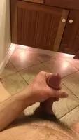 From a while ago, but probably my best recorded cum. Excuse my possessed toe lmao.