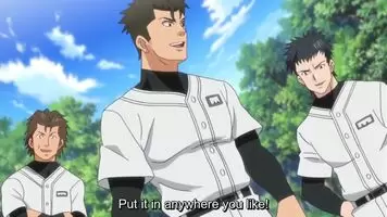 Baseball team gangbang