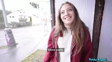 Punk babe fucked in public