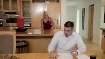 Sneaky Blonde Housewife Banged By Robber Behind Hubby`s Back