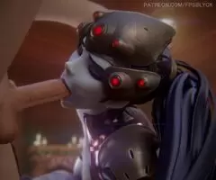 Widow blowjob