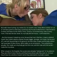 I wish Mom would let the nurses treat me like that