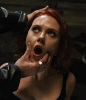 Scarlett Johansson about to get mouth fucked