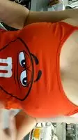 My nipples in the kitchen today morning
