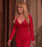 Melissa Rauch killing it in red