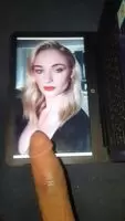 Sophie Turner drained my balls so much!