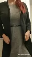 Hidden under my office dress....