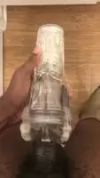 Wish I was in some wet pussy instead of this fleshlight ice