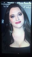 Kat Dennings gets her gorgeous face SPLATTERED in my warm, heavy load!!!