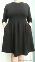 Some of you wanted to see some more of my little black dress
