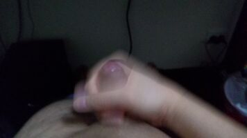 Not the most amount of cum, but this is my legit one hour after cumming to my two weeks of cum shot.