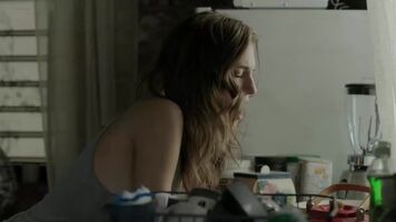 Allison Williams Nude Sex In Girls S04e01 GIF