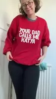 First face reveal here, and I’m a little bit embarrassed by how long I got stuck in my jumper