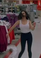 Jennifer Connelly on Roller Blades