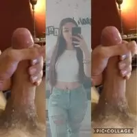 If only all that cum was painting her face